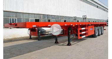 Different type of flatbed trailer